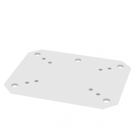 Neomounts by Newstar PLASMA-M2SFPLATE - Mounting component (floor plate) - silver - for NewStar Motorized, PLASMA-M2250, PLASMA-M2500, PLASMA-W2250, PLASMA-W2500 - 3