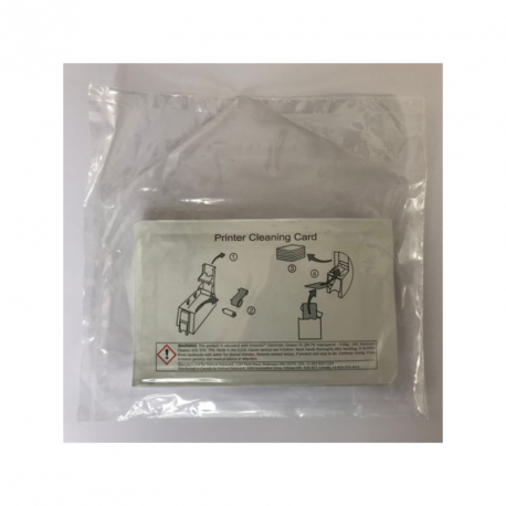 Datacard - Printer cleaning card (pack of 10) - for Datacard CD810, SD260S, SP25 Plus, SP35, SP35 Plus, SP55, SP55 Plus, SP75 - 1