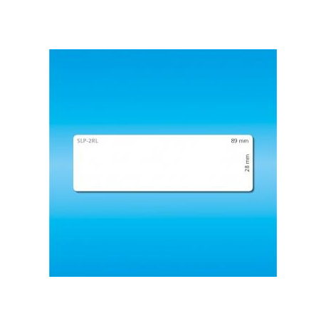 Seiko Instruments SLP-2RL - White - 28 x 89 mm 260 label(s) (2 roll(s) x 130) address labels - for Smart Label Printer 100, 120, 200, 220, 240, 410, 420, 430, 440, 450 - 1