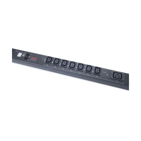 APC Switched Rack PDU AP7968B - Power distribution unit (rack-mountable) - AC 200-240 V - 3-phase - input: CS8365C - output connectors: 24 (IEC 60320 C13, IEC 60320 C19) - 91 cm - for P / N: SMX1000C, SMX1500RM2UCNC, SMX750C, SMX750CNC, SRT1000RMXLI, SRT5KRMXLW-TW - 1