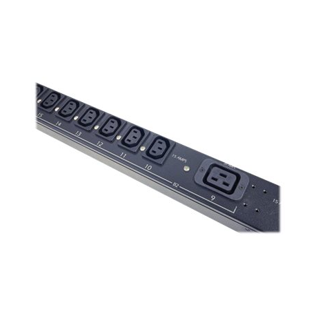 APC Switched Rack PDU AP7968B - Power distribution unit (rack-mountable) - AC 200-240 V - 3-phase - input: CS8365C - output connectors: 24 (IEC 60320 C13, IEC 60320 C19) - 91 cm - for P / N: SMX1000C, SMX1500RM2UCNC, SMX750C, SMX750CNC, SRT1000RMXLI, SRT5KRMXLW-TW - 11
