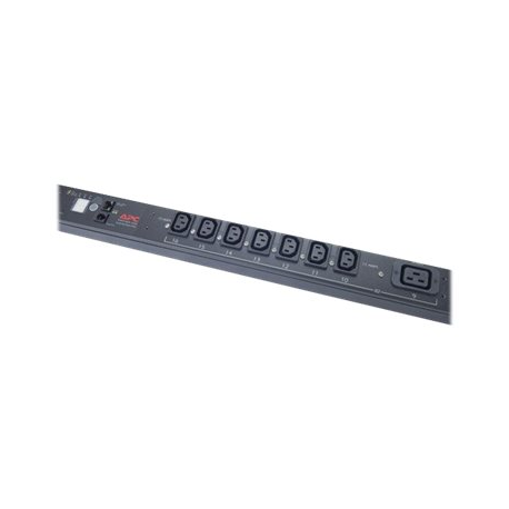 APC Switched Rack PDU AP7968B - Power distribution unit (rack-mountable) - AC 200-240 V - 3-phase - input: CS8365C - output connectors: 24 (IEC 60320 C13, IEC 60320 C19) - 91 cm - for P / N: SMX1000C, SMX1500RM2UCNC, SMX750C, SMX750CNC, SRT1000RMXLI, SRT5KRMXLW-TW - 12