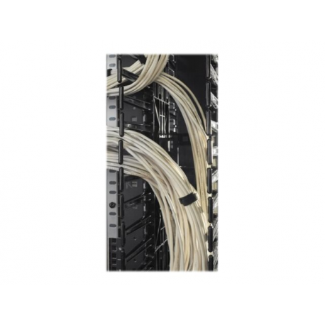 APC Cable Management - Rack cable management kit - black - for P/N: AR8444, AR8621 - 6