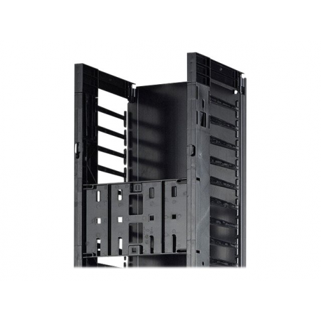 APC Cable Management - Rack cable management kit - black - for P/N: AR8444, AR8621 - 8
