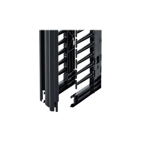 APC Cable Management - Rack cable management kit - black - for P/N: AR8444, AR8621 - 12