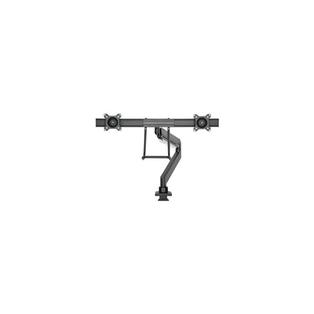 Neomounts by Newstar Select NM-D775DX - Mounting kit - for 2 LCD displays (full-motion) - black - screen size: 10"-32" - clamp mountable, grommet, desk-mountable - 0