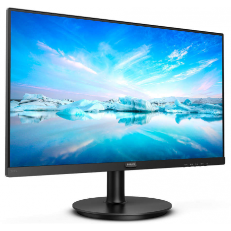 Philips V-line 221V8 - LED monitor - 22" (21.5" viewable) - 1920 x 1080 Full HD (1080p) @ 75 Hz - VA - 200 cd/m² - 4000:1 - 4 ms - HDMI, VGA - textured black - 1