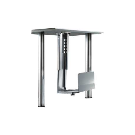 Neomounts by Newstar CPU-D200 - Mounting kit (CPU mount) (fixed) - silver - under-the-desk - 2