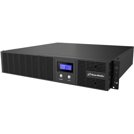 PowerWalker VI 2200 RLE - UPS (rack-mountable) - AC 230 V - 1320 Watt - 2200 VA 9 Ah - RS-232, USB - output connectors: 4 - 0