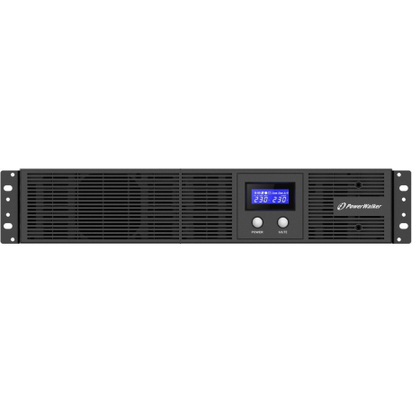 PowerWalker VI 2200 RLE - UPS (rack-mountable) - AC 230 V - 1320 Watt - 2200 VA 9 Ah - RS-232, USB - output connectors: 4 - 1