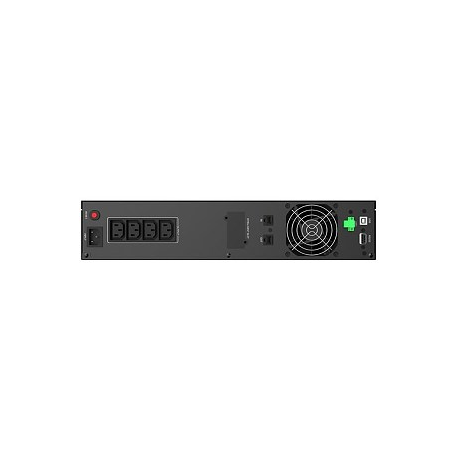 PowerWalker VI 2200 RLE - UPS (rack-mountable) - AC 230 V - 1320 Watt - 2200 VA 9 Ah - RS-232, USB - output connectors: 4 - 5