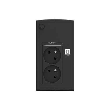 PowerWalker VI 650 SH FR - UPS - AC 170-280 V - 360 Watt - 650 VA 7 Ah - USB - output connectors: 2 - 5