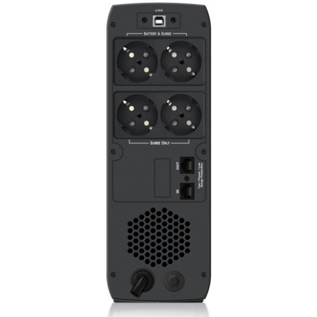 PowerWalker VI 1500 CSW FR - UPS - AC 170-280 V - 900 Watt - 1500 VA - 9 Ah - USB - output connectors: 8 - 2