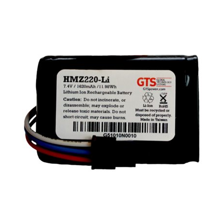 GTS HMZ220-LI - Printer battery (equivalent to: BT17790-1) - Lithium Ion - 1620 mAh - for Zebra MZ 220, 320 - 0