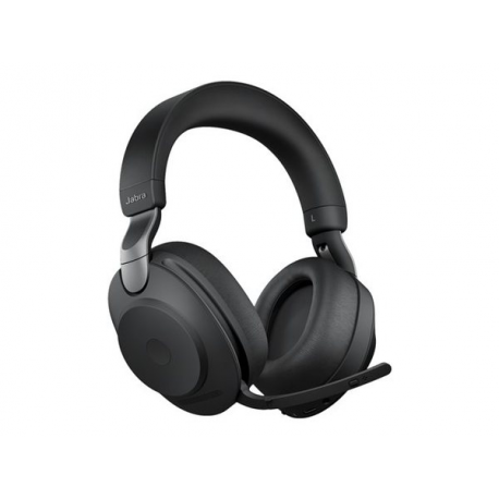Jabra Evolve2 85 UC Stereo - Headset - full size - Bluetooth - wireless, wired - active noise cancelling - 3.5 mm jack - noise isolating - black - 5