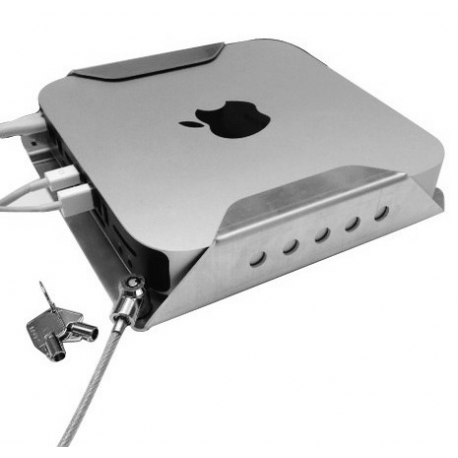 Compulocks Mac Mini Security Mount and Lock - System security kit - wall mountable, under-desk mountable - for Apple Mac mini (Late 2012, Late 2014, Late 2020, Mid 2010, Mid 2011) - 1