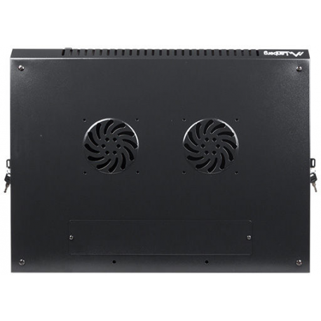 Lanberg - Rack cabinet - wall mountable - grey, RAL 7035 - 18U - 19" - 5