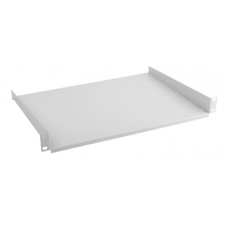 Lanberg - Rack shelf - grey, RAL 7035 - 1U - 19" - 0