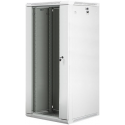 Lanberg - Rack cabinet - wall mountable - grey, RAL 7035 - 27U - 19"