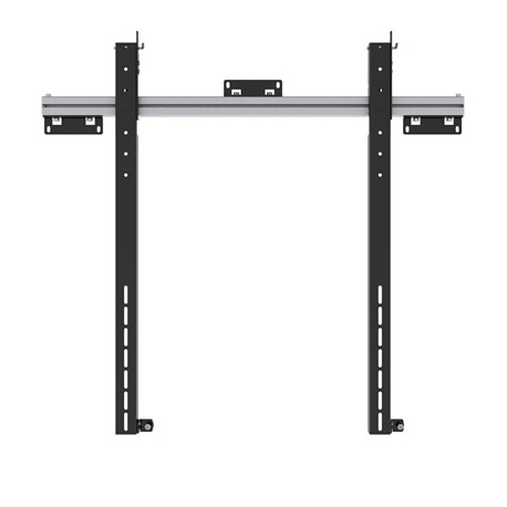 SMS Func Mounty - Mounting kit (wall bracket) for flat panel - aluminium - black - screen size: 70" - 82" - 2