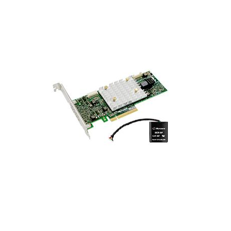 Microchip Adaptec SmartRAID 3151-4i - Storage controller (RAID) - 4 Channel - SATA 6Gb/s / SAS 12Gb/s low profile - 12 Gbit/s - RAID 0, 1, 5, 6, 10, 50, 60, 1ADM, 10ADM - PCIe 3.0 x8 - 1