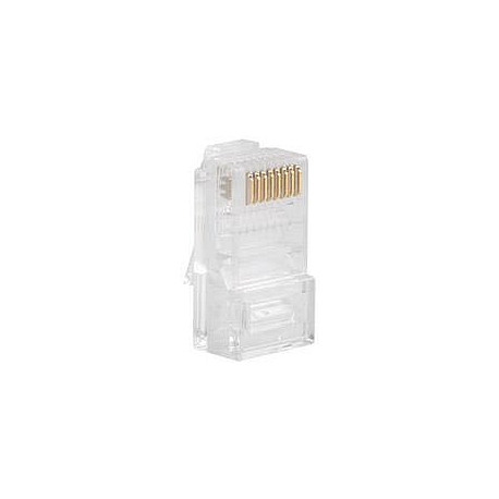Lanberg - Network connector - RJ-45 (M) - UTP - CAT 5e (pack of 100) - 0