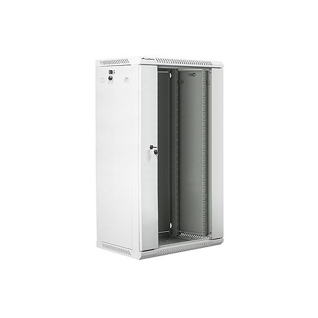 Lanberg - Rack cabinet - wall mountable - grey, RAL 7035 - 22U - 19" - 3