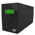 Green Cell Micropower 600VA - UPS - AC 220/230/240 V - 360 Watt - 600 VA 7 Ah - USB - output connectors: 2