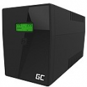 Green Cell UPS Micropower 1500VA - UPS - AC 220/230/240 V - 900 Watt - 1500 VA 9 Ah - Ethernet, USB - output connectors: 4