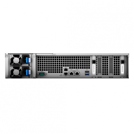 Synology FlashStation FS6400 - NAS server - 24 bays - rack-mountable - RAID 0, 1, 5, 6, 10, JBOD, RAID F1 - RAM 32 GB - Gigabit Ethernet  /  10 Gigabit Ethernet - iSCSI support - 2U - 4
