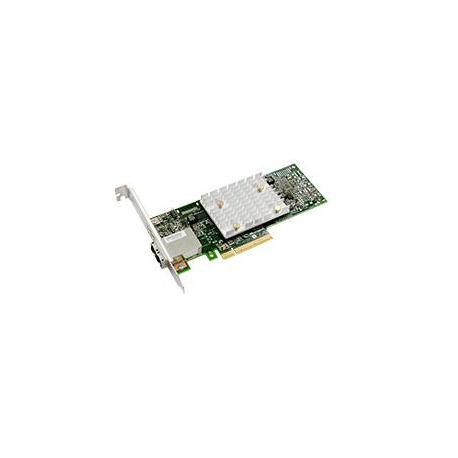 Microchip Adaptec HBA 1100 8e - Storage controller - 8 Channel - SATA 6Gb / s / SAS 12Gb / s low profile - 12 Gbit / s - PCIe 3.0 x8 - 1