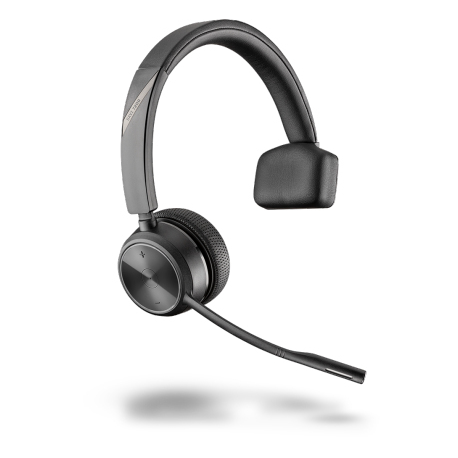 Poly Savi 7210 Office - Headset system - on-ear - DECT - wireless - 2