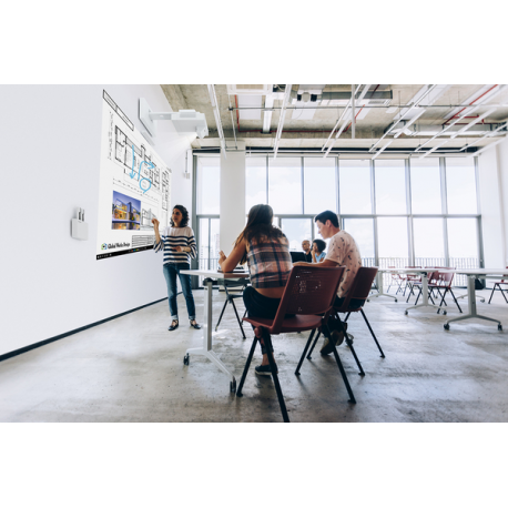 Epson EB-1485FI - 3LCD projector - 5000 lumens (white) - 5000 lumens (colour) - Full HD (1920 x 1080) - 16:9 - 1080p - ultra short-throw lens - 802.11a / b / g / n / ac wireless  /  LAN /  Miracast - 2