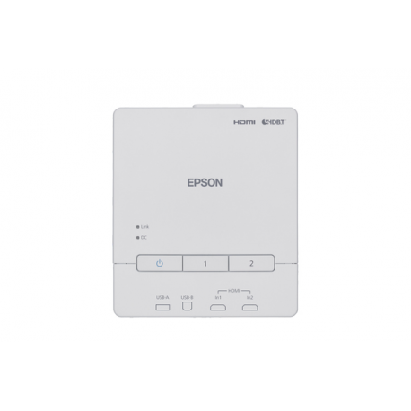 Epson EB-1485FI - 3LCD projector - 5000 lumens (white) - 5000 lumens (colour) - Full HD (1920 x 1080) - 16:9 - 1080p - ultra short-throw lens - 802.11a / b / g / n / ac wireless  /  LAN /  Miracast - 4