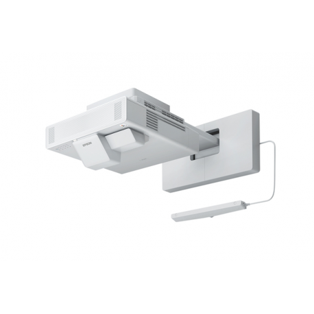 Epson EB-1485FI - 3LCD projector - 5000 lumens (white) - 5000 lumens (colour) - Full HD (1920 x 1080) - 16:9 - 1080p - ultra short-throw lens - 802.11a / b / g / n / ac wireless  /  LAN /  Miracast - 28