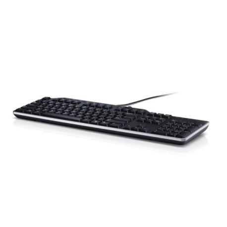 Dell KB-522 Wired Business Multimedia - Keyboard - USB - QWERTY - Swedish / Finnish - black - for OptiPlex 5250, 90XX; Precision T1650; Precision Mobile Workstation 35XX, 55XX, 75XX, 77XX - 2