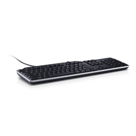 Dell KB-522 Wired Business Multimedia - Keyboard - USB - QWERTY - Swedish / Finnish - black - for OptiPlex 5250, 90XX; Precision T1650; Precision Mobile Workstation 35XX, 55XX, 75XX, 77XX - 4
