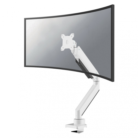 Neomounts by Newstar Select NM-D775PLUS - Mounting kit - for LCD display (full-motion) - white - screen size: 10"-49" - clamp mountable, grommet, desk-mountable - 4