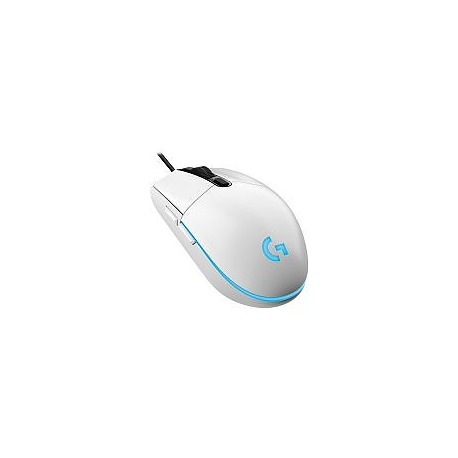 Logitech Gaming Mouse G102 LIGHTSYNC - Mouse - right-handed - optical - 6 buttons - wired - USB - white - 1