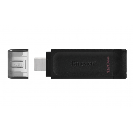 Kingston DataTraveler 70 - USB flash drive - 128 GB - USB-C 3.2 Gen 1 - 1