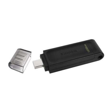 Kingston DataTraveler 70 - USB flash drive - 128 GB - USB-C 3.2 Gen 1 - 9