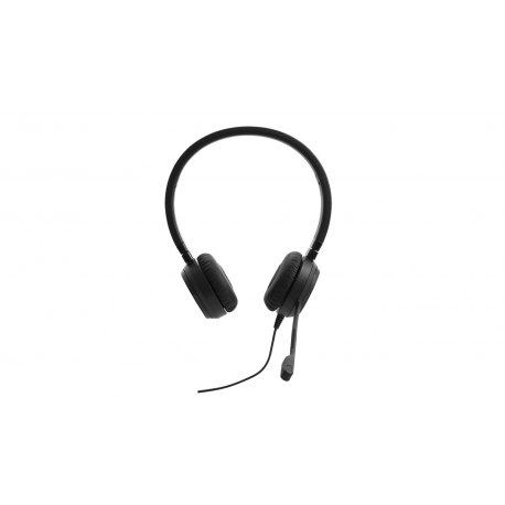 Lenovo Pro Wired Stereo VOIP Headset - Headset - on-ear - wired - black - for ThinkCentre M80t Gen 3; ThinkCentre neo 50; ThinkPad T14s Gen 3; V50t Gen 2-13 - 8
