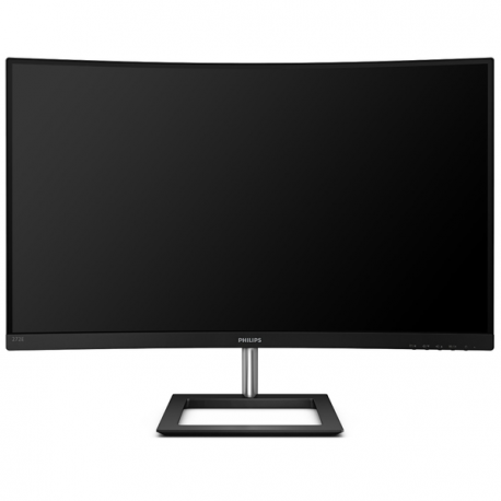 Philips E-line 272E1CA - LED monitor - curved - 27" - 1920 x 1080 Full HD (1080p) @ 75 Hz - VA - 250 cd / m² - 3000:1 - 4 ms - HDMI, VGA, DisplayPort - speakers - textured black - 1