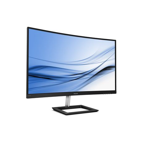 Philips E-line 272E1CA - LED monitor - curved - 27" - 1920 x 1080 Full HD (1080p) @ 75 Hz - VA - 250 cd / m² - 3000:1 - 4 ms - HDMI, VGA, DisplayPort - speakers - textured black - 10