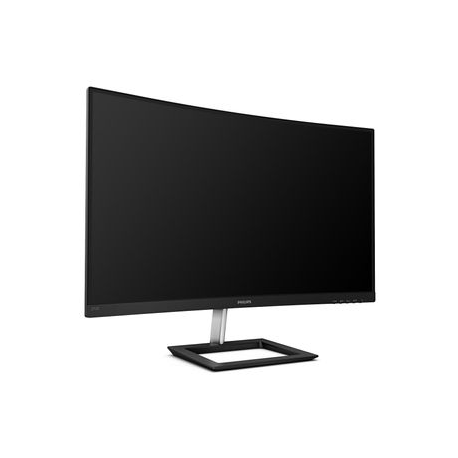 Philips E-line 272E1CA - LED monitor - curved - 27" - 1920 x 1080 Full HD (1080p) @ 75 Hz - VA - 250 cd / m² - 3000:1 - 4 ms - HDMI, VGA, DisplayPort - speakers - textured black - 16