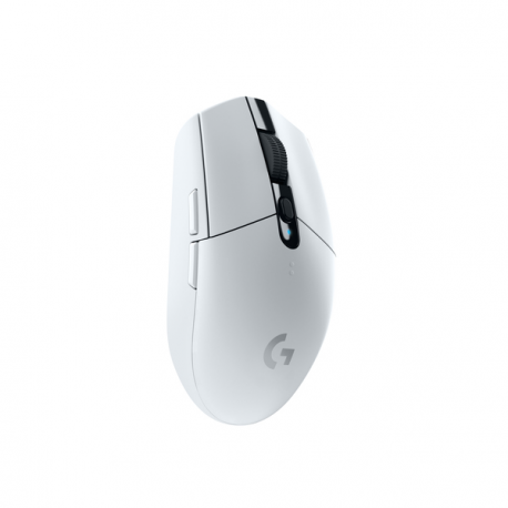 Logitech G G305 - Mouse - optical - 6 buttons - wireless - LIGHTSPEED - USB wireless receiver - white - 5