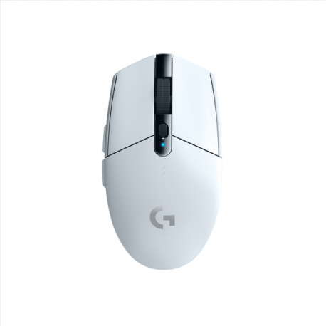 Logitech G G305 - Mouse - optical - 6 buttons - wireless - LIGHTSPEED - USB wireless receiver - white - 6