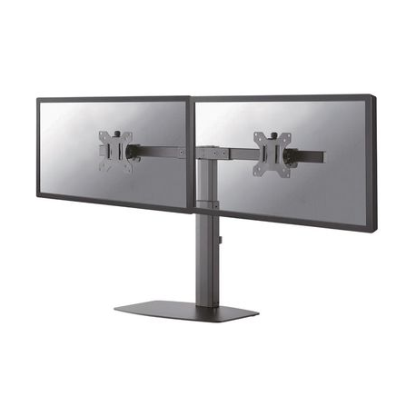 Neomounts by Newstar FPMA-D865D - Stand - for 2 LCD displays (full-motion) - black - screen size: 10"-27" - desktop stand, desk-mountable - 3