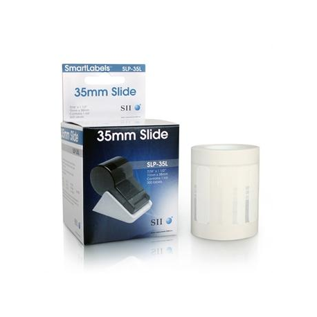 Seiko Instruments SLP-35L - White - 11 x 38 mm 300 label(s) (1 roll(s) x 300) slide labels - for Smart Label Printer 420, 430 - 1