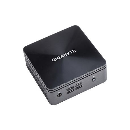 Gigabyte BRIX s GB-BRi3H-10110 (rev. 1.0) - Barebone - Ultra Compact PC Kit - 1 x Core i3 10110U / 2.1 GHz - RAM 0 GB - UHD Graphics - GigE - 0